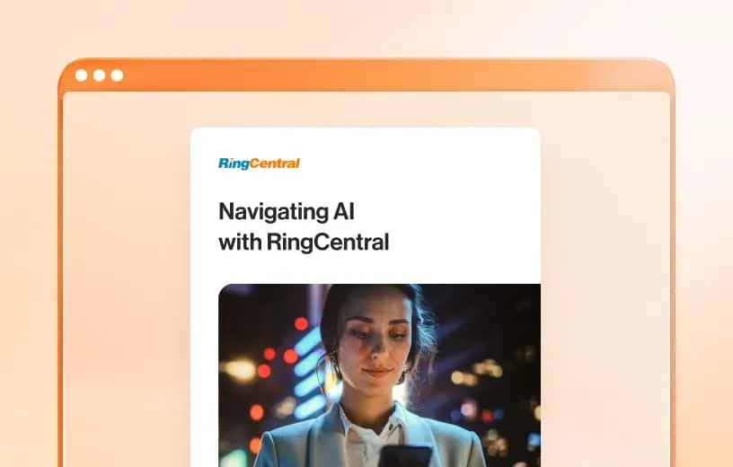 WHITEPAPER: Navigating AI with RingCentral