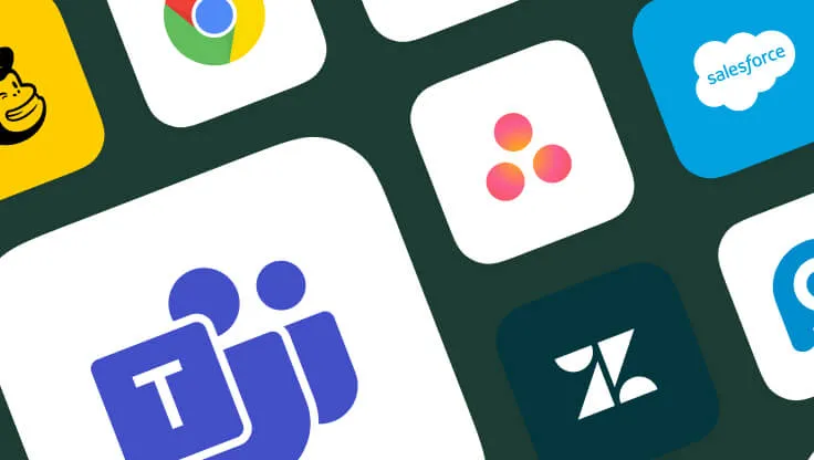 Selezione di app che possono essere integrate con RingCentral